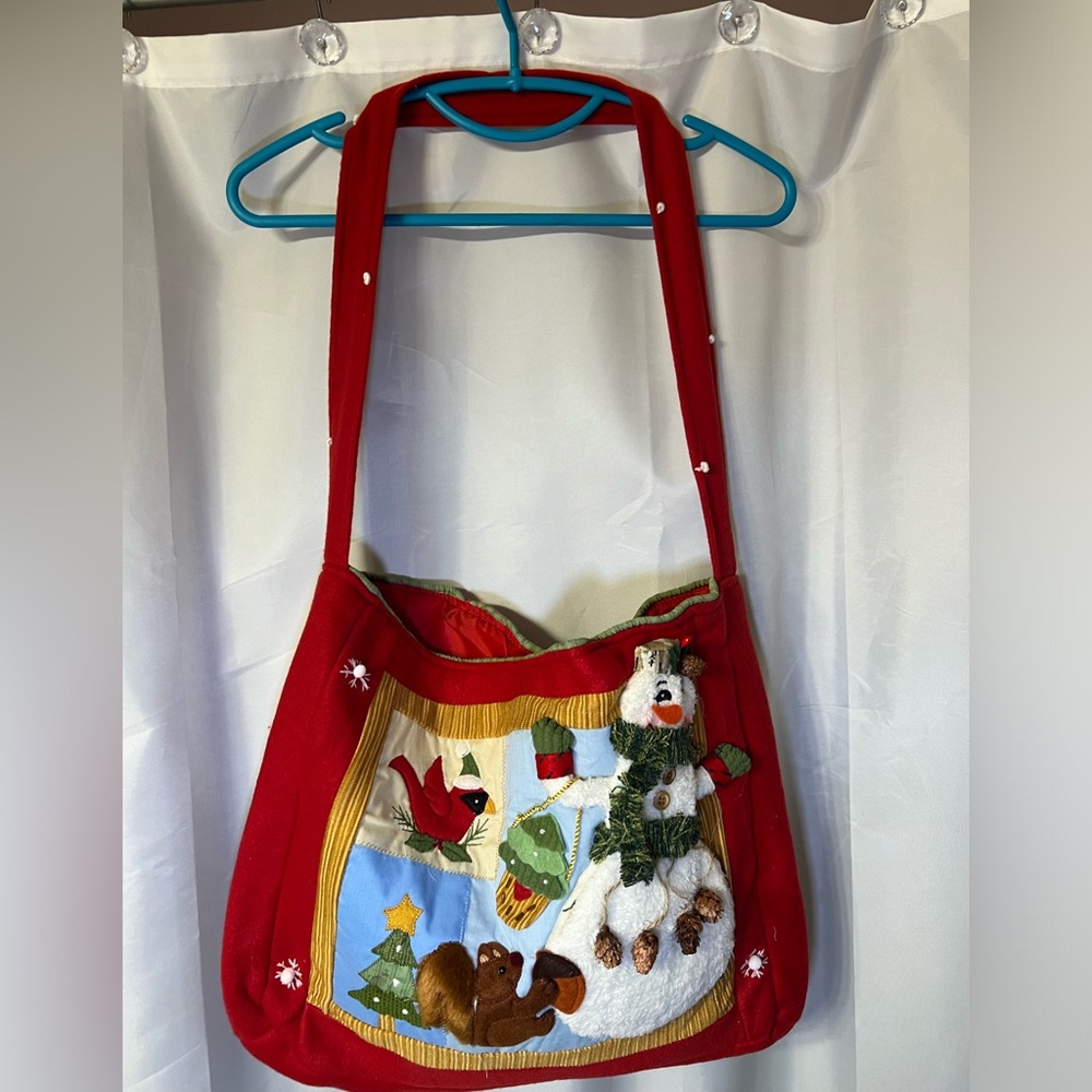 Home Interiors Christmas bag. Super cute. Approximately 17.5 x 13.5”. NWT